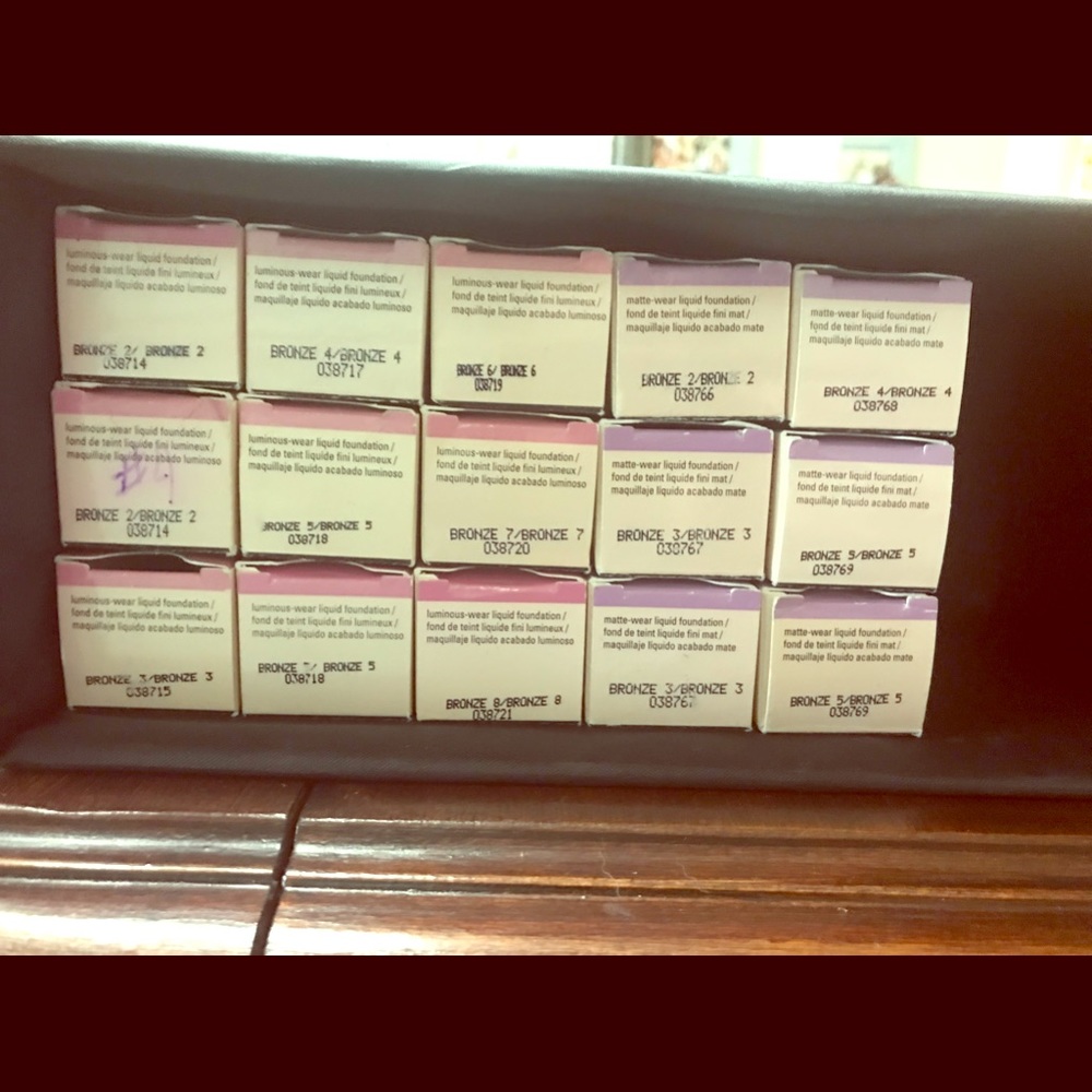 Mary Kay Bronze Liquid Foundations
